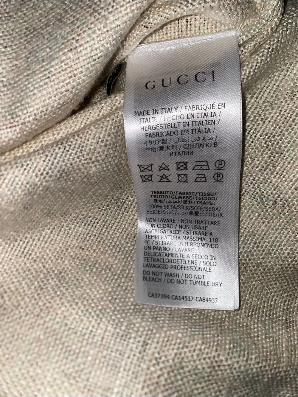 Gucci men’s multicolor